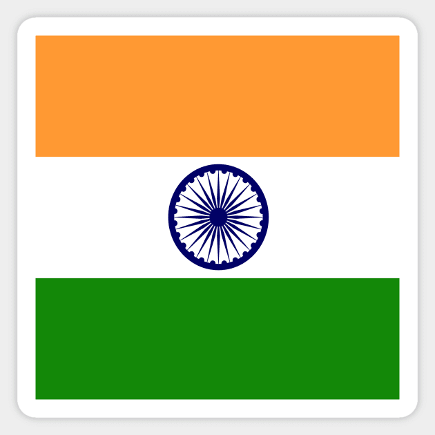 India flag Sticker by flag for all